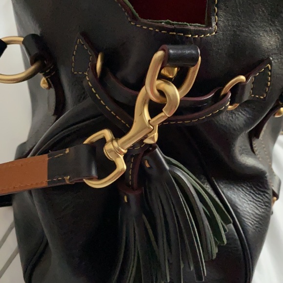 Dooney & Bourke Blue Florentine Large Satchel - Picture 6 of 7